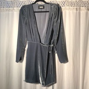 Velvet cocktail dress